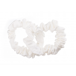 Scrunchie Medium White