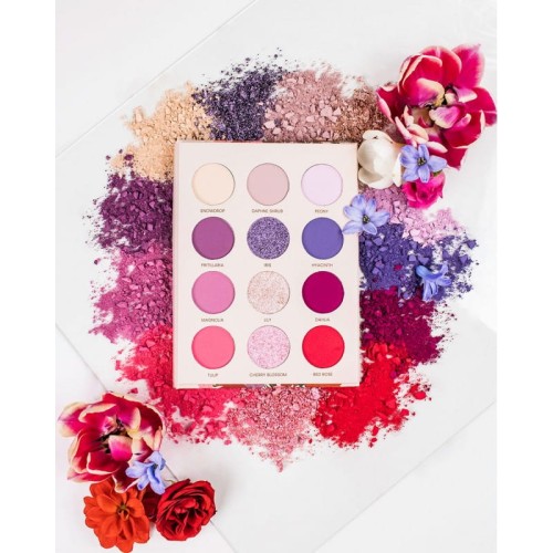Zestaw: Paleta cieni Spring Flowers + Face Tune Glow Edition