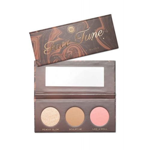 Zestaw: Paleta cieni Spring Flowers + Face Tune Dark