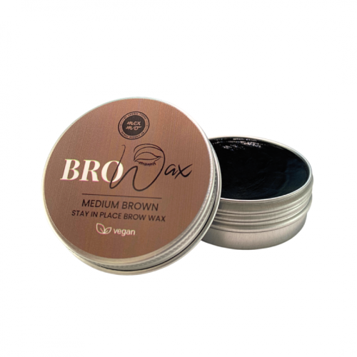Mexmo BroWax ''Medium Brown" Mydełko do brwi z kolorem