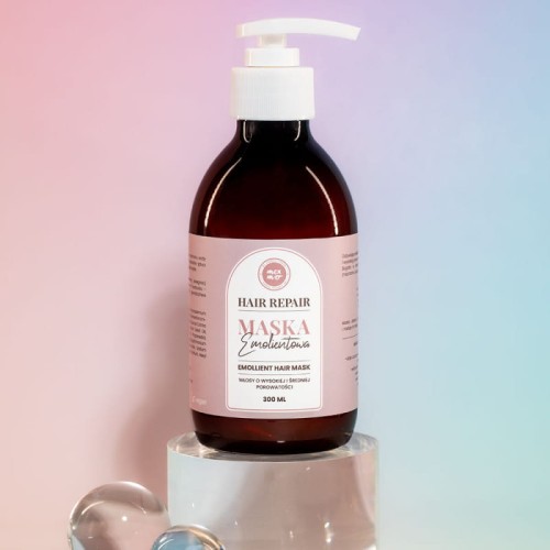Hair Repair - Maska emolientowa do włosów o średnie i wysokiej porowatości